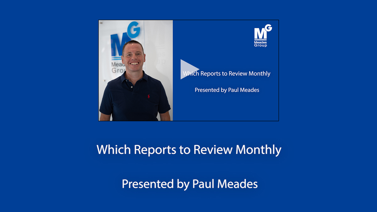 Video | Which Reports to Review Monthly